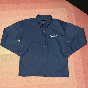 Boohoo Mens Navy Casual Button Down Shirt